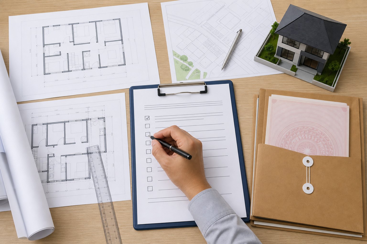 Chuẩn bị hồ sơ xin phép xây dựng nhà ở