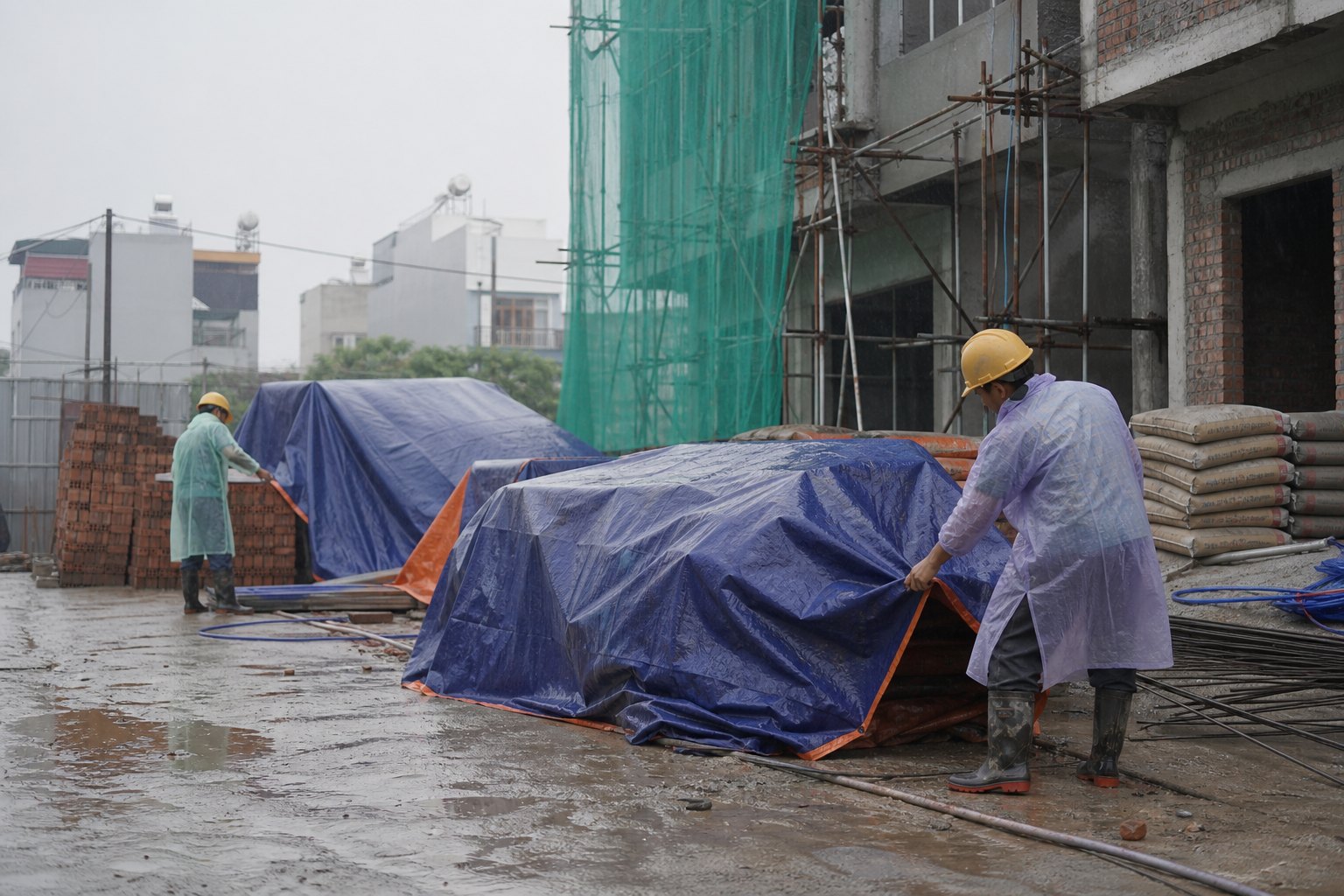 Lựa chọn thời điểm xây nhà thuận lợi cho thi công